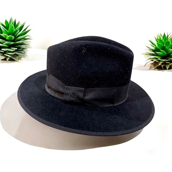 Gucci Rabbit Felt Fedora Size 59 L - Picture 1 of 10